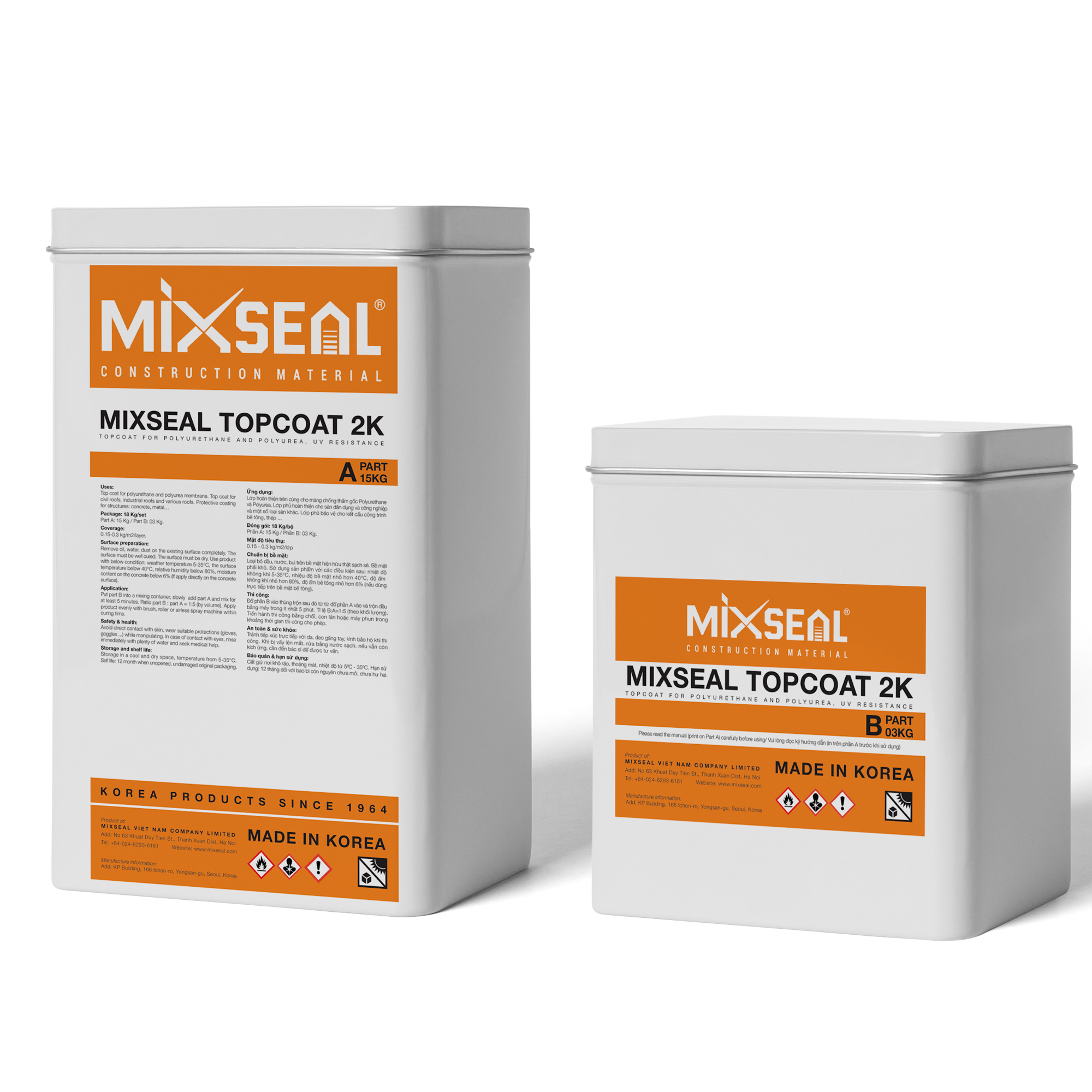 MIXSEAL TOPCOAT 2K